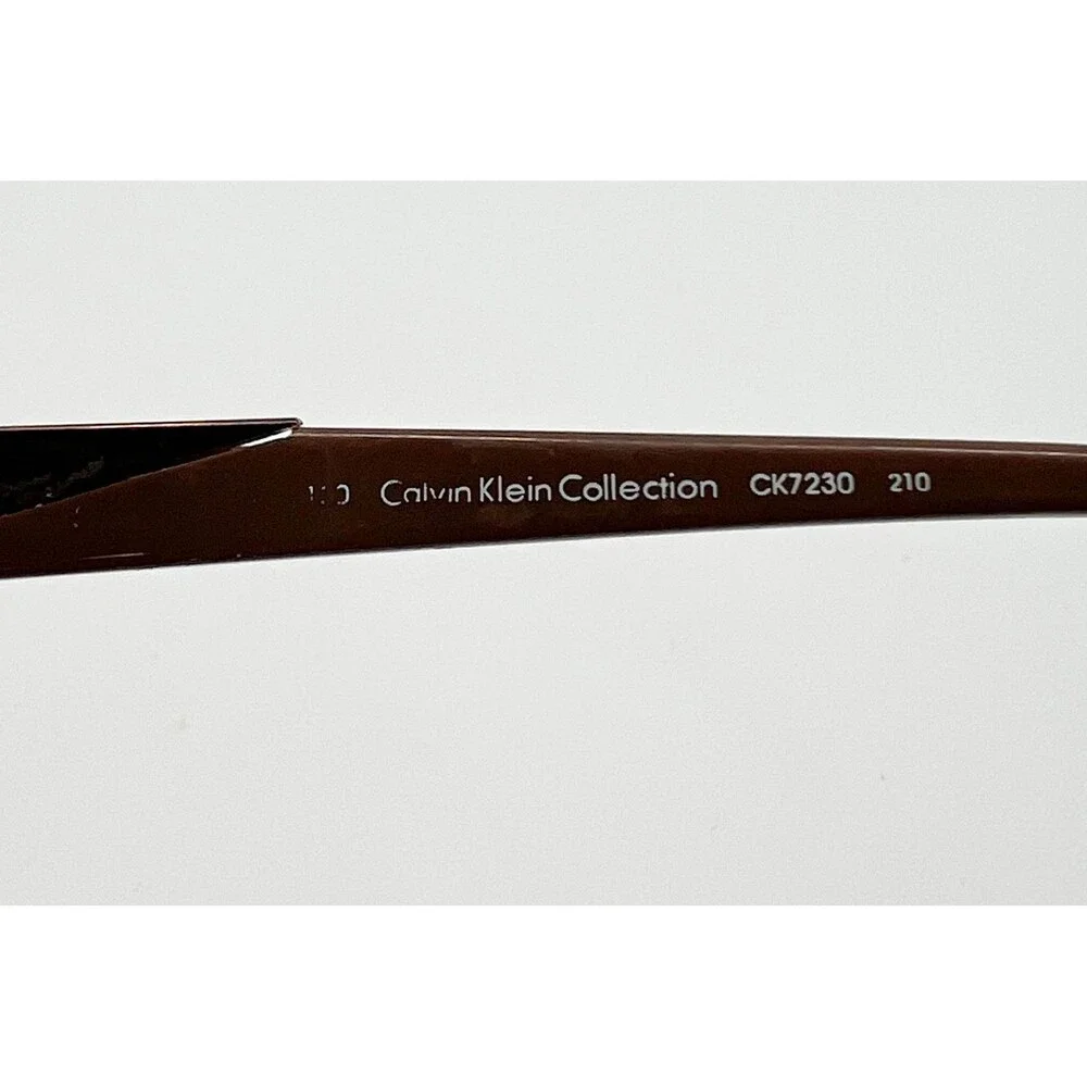 Calvin Klein Eyeglasses Womens Brown Oval CK7230 210 50-16-135